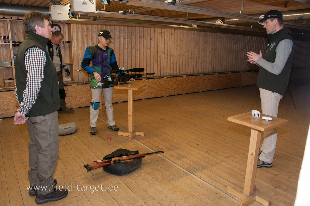 First group of shooters standing by